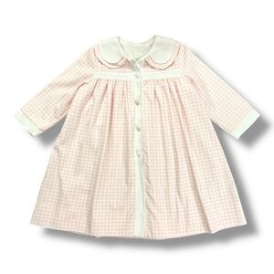 Florence Eiseman | Pink Gingham Dress Coat (5) 🩷